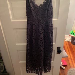 NEW WITH TAGS ASTR midi lace dress